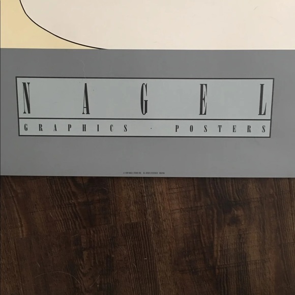 Vintage litheograph of a drawing by Patrick Nagel - Picture 3 of 3